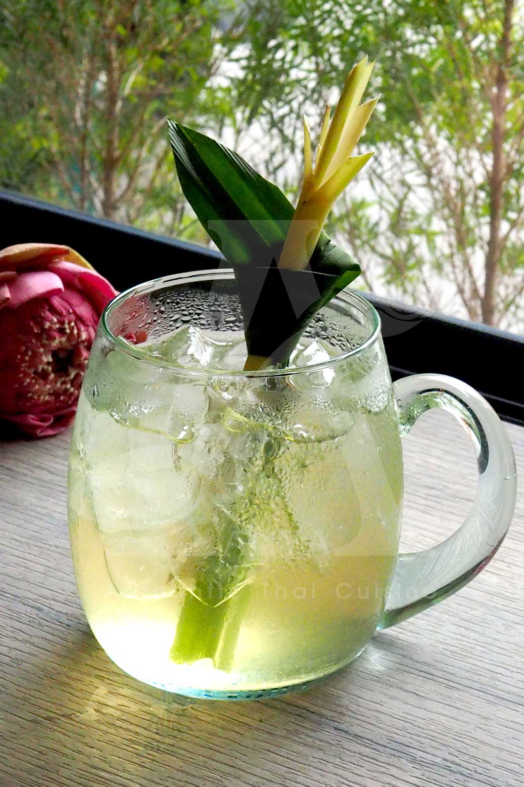 Lemon Grass and Pandan Juice